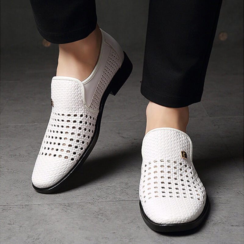Anti slip soft soled men's elevated sandals