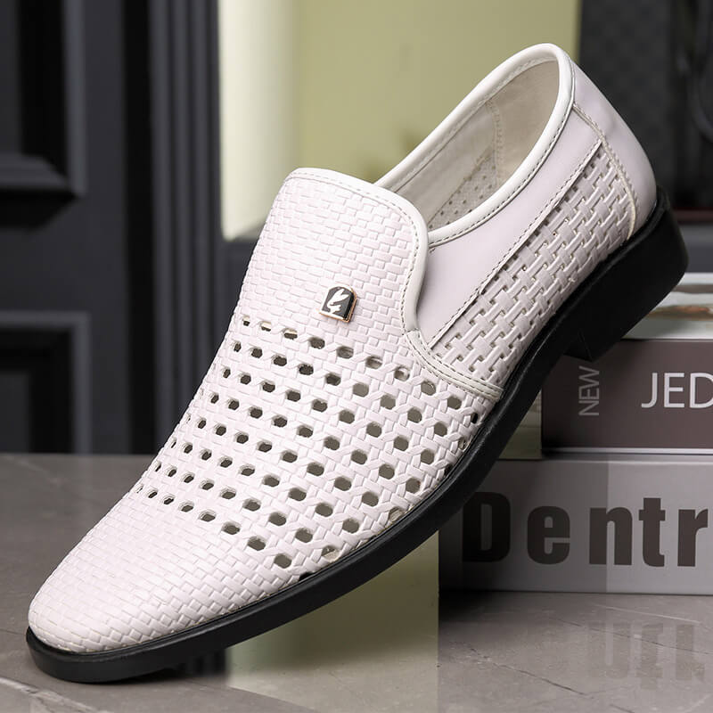 Anti slip soft soled men's elevated sandals
