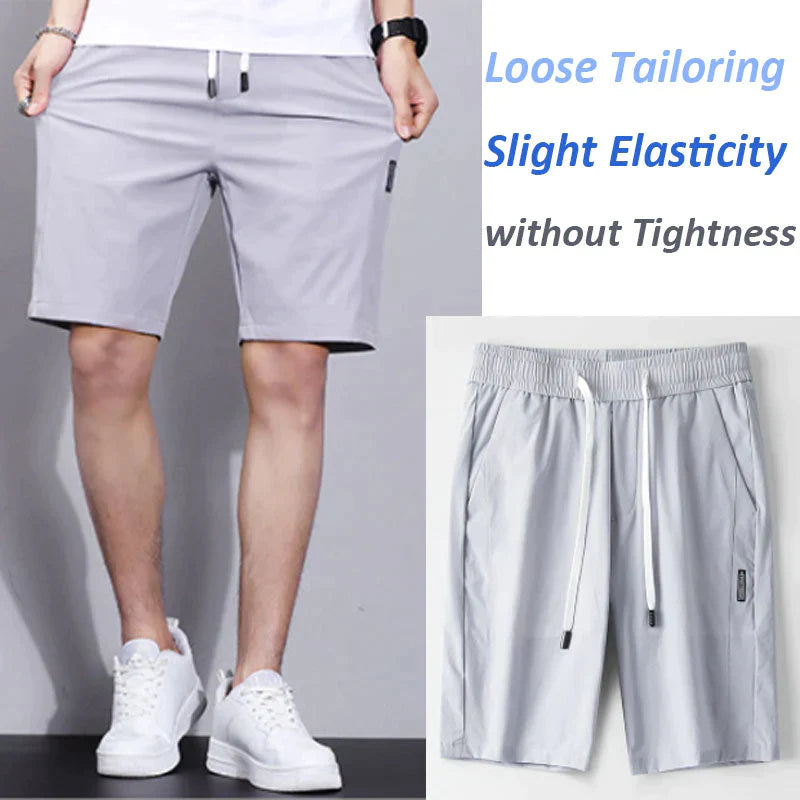 Men’s Ice Silk Casual Breathable Shorts(50% OFF)