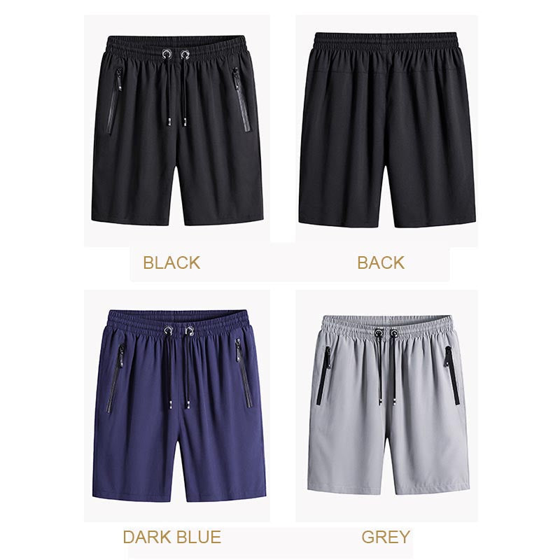 Men's Plus Size Ice Silk Stretch Shorts(50% OFF)