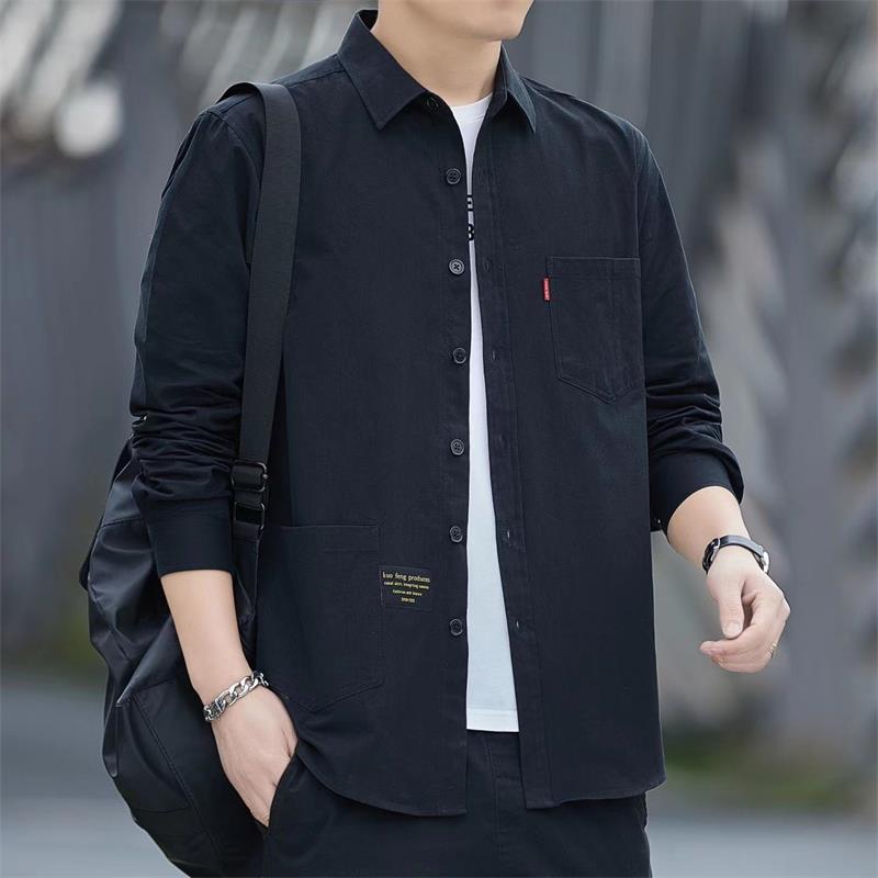Men's Casual Pure Cotton Long Sleeve Shirt(50% OFF)