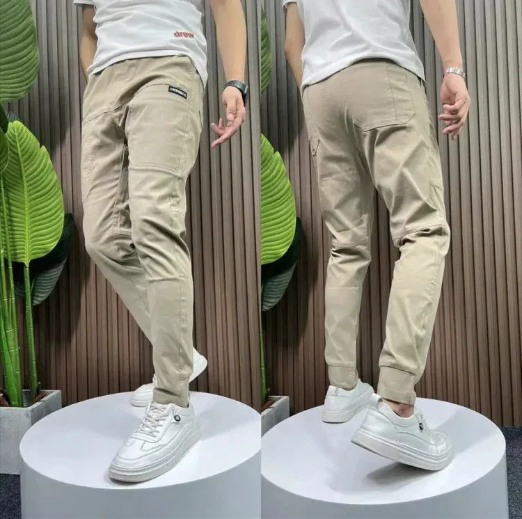 Men's High Stretch Multi-pocket Skinny Cargo Pants(50% OFF)