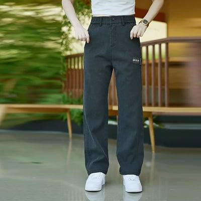 Men's loose, trendy and versatile straight-leg casual pants
