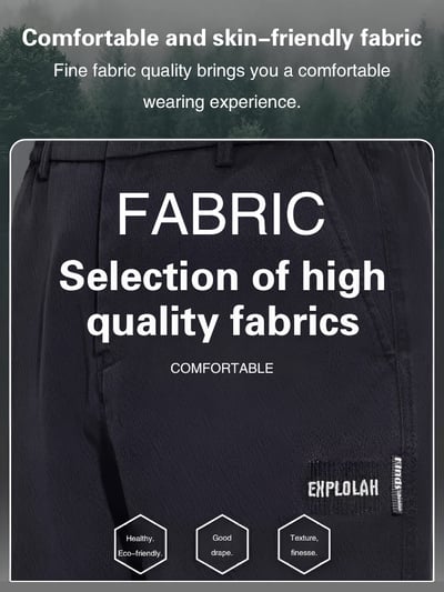 Men's loose, trendy and versatile straight-leg casual pants