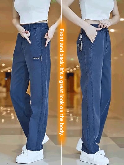 Men's loose, trendy and versatile straight-leg casual pants