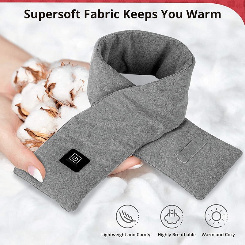 (Christmas Gift-50% OFF) Intelligent Electric Heating Scarf For Family