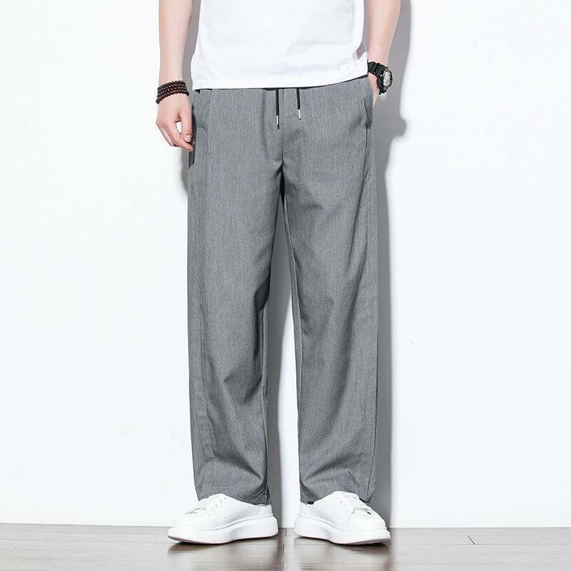 Harlan Retro Loose Fitting Pants(50% OFF)
