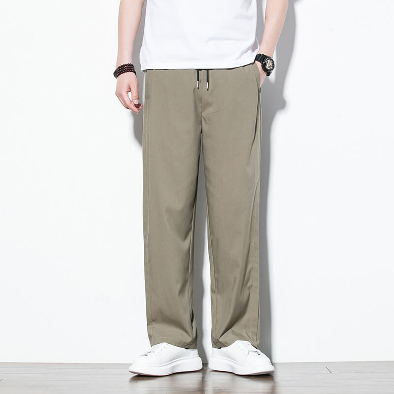Harlan Retro Loose Fitting Pants(50% OFF)