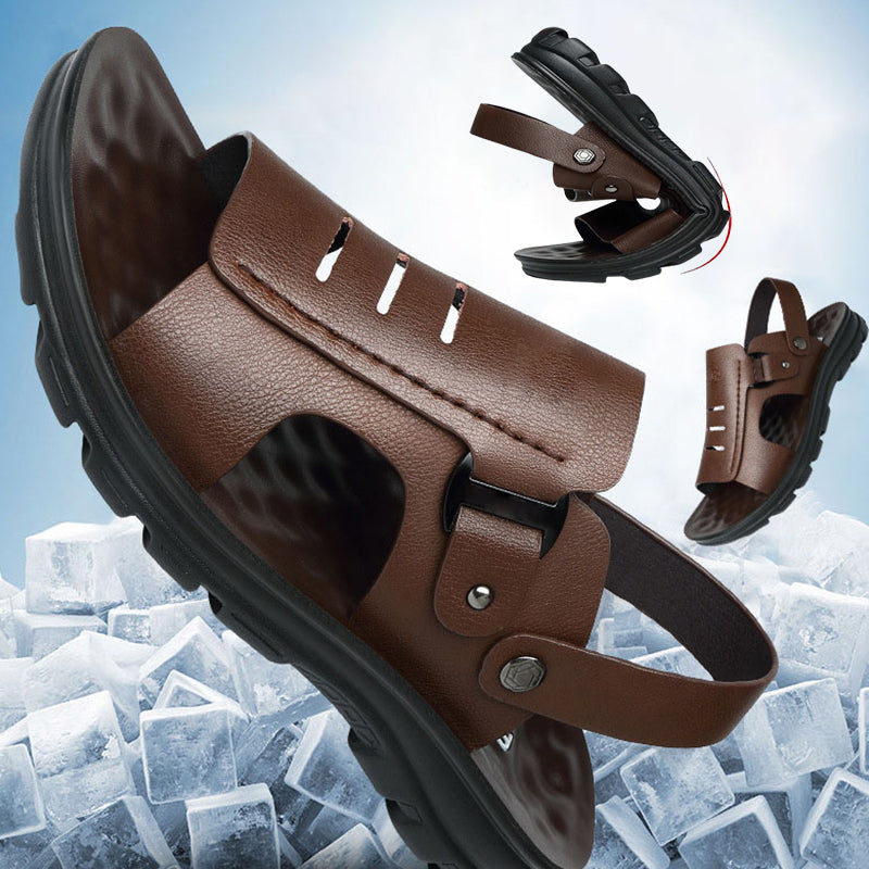 Men's Massage Soft Sole Anti-slip Sandals With 2 Ways To Wear(50% OFF)