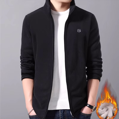 🎅【A Warm Gift in Winter】 Men's Lightweight Full Zip Outdoor Casual Soft Fleece Jacket