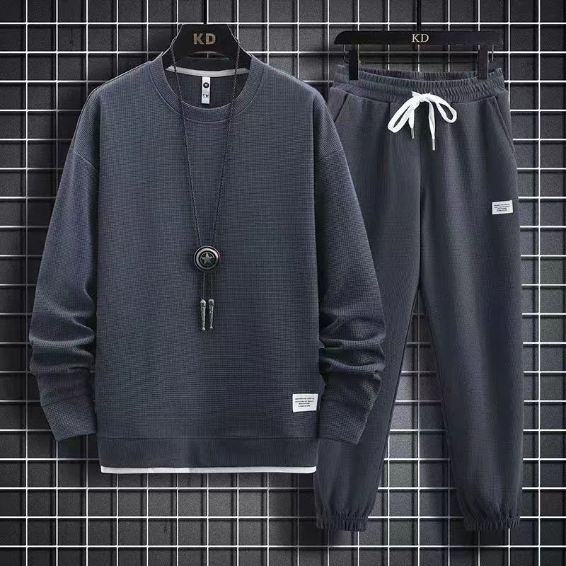 MEN'S PURE COTTON LEISURE SWEATSHIRT SET(50% OFF)