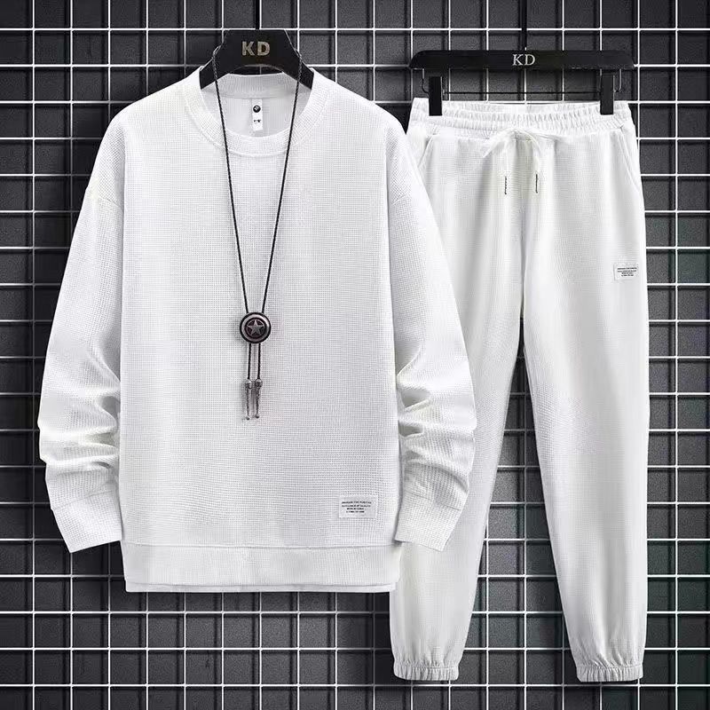 MEN'S PURE COTTON LEISURE SWEATSHIRT SET(50% OFF)