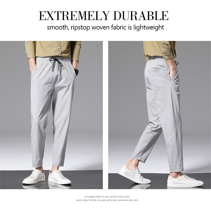 【✨Father's Day Sale】Breathable Ice Silk Drape Casual Pants