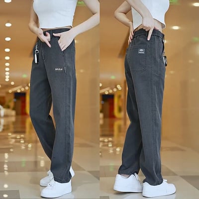 Men's loose, trendy and versatile straight-leg casual pants