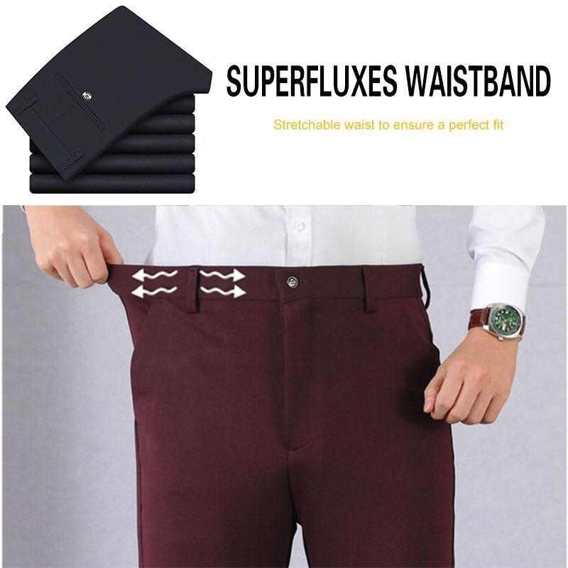 Pantalons classiques de High Stretch Men (Promotion à durée limitée-40% de réduction)