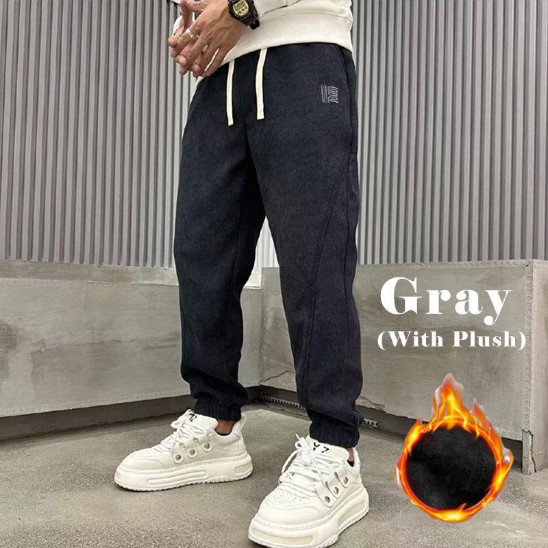 Men's Corduroy Loose Ankle Banded Pants(50% OFF)