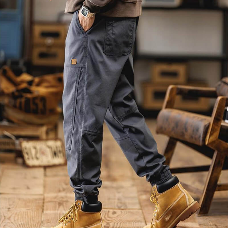 Pantalon décontracté en ajustement