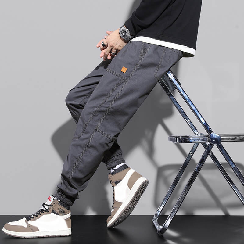 Pantalon décontracté en ajustement