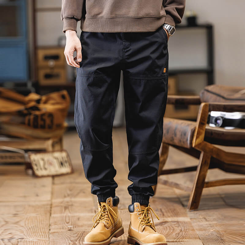 Pantalon décontracté en ajustement