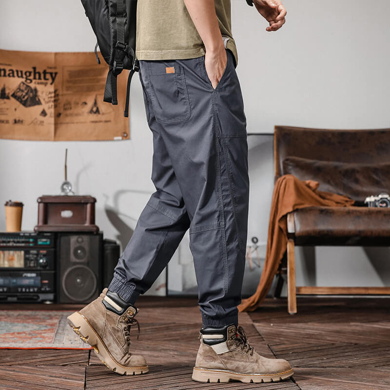 Pantalon décontracté en ajustement