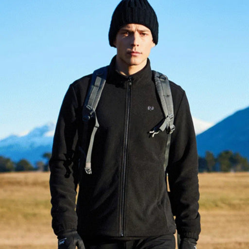 🎅【A Warm Gift in Winter】 Men's Lightweight Full Zip Outdoor Casual Soft Fleece Jacket