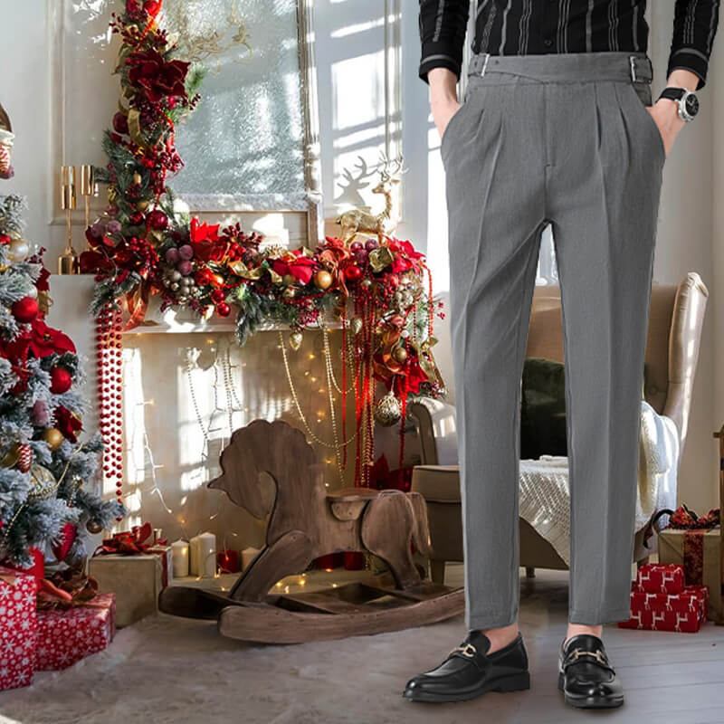 Beau cadeau * naples pantalon d'affaires décontracté pour hommes