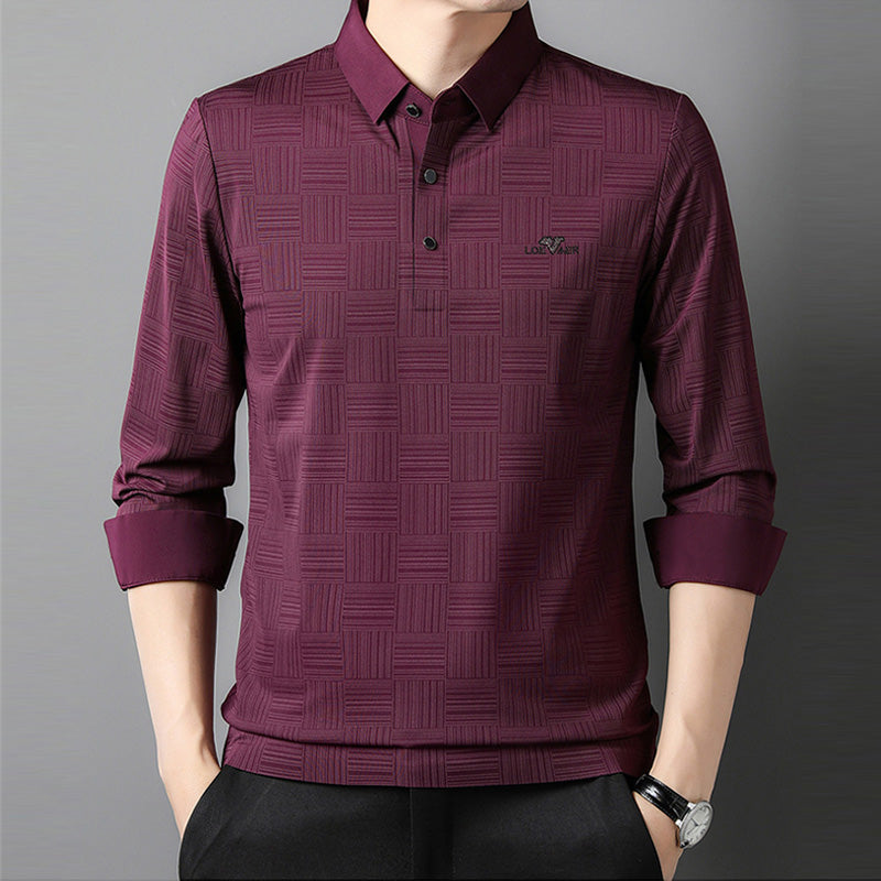Men's Long Sleeve Wrinkle Free Casual Shirt(50% OFF)
