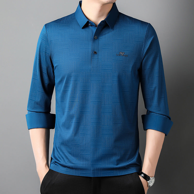 Men's Long Sleeve Wrinkle Free Casual Shirt(50% OFF)