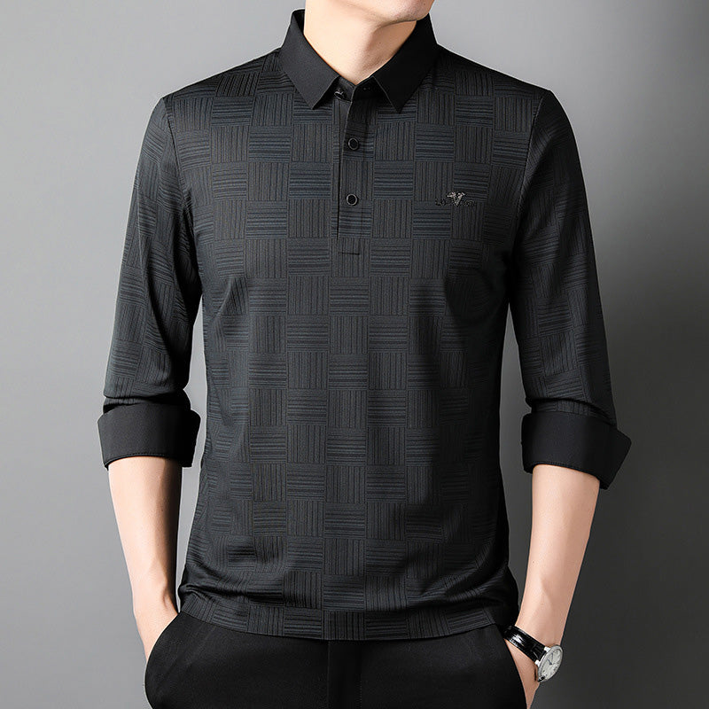 Men's Long Sleeve Wrinkle Free Casual Shirt(50% OFF)