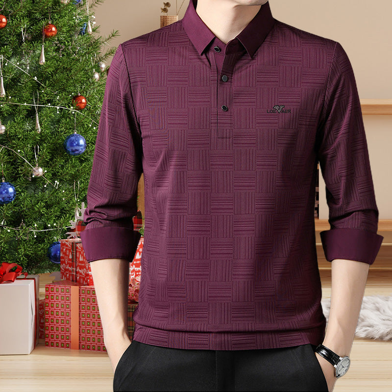 Men's Long Sleeve Wrinkle Free Casual Shirt(50% OFF)