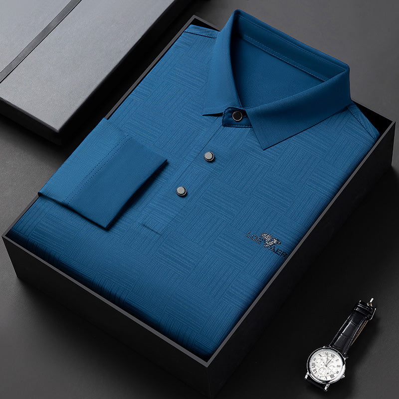 Men's Long Sleeve Wrinkle Free Casual Shirt(50% OFF)