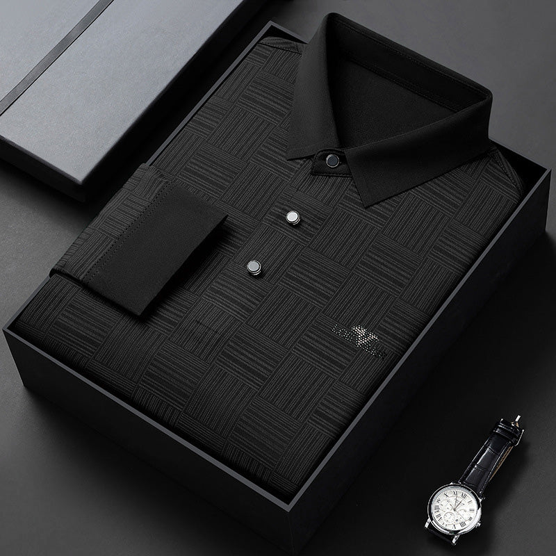 Men's Long Sleeve Wrinkle Free Casual Shirt(50% OFF)
