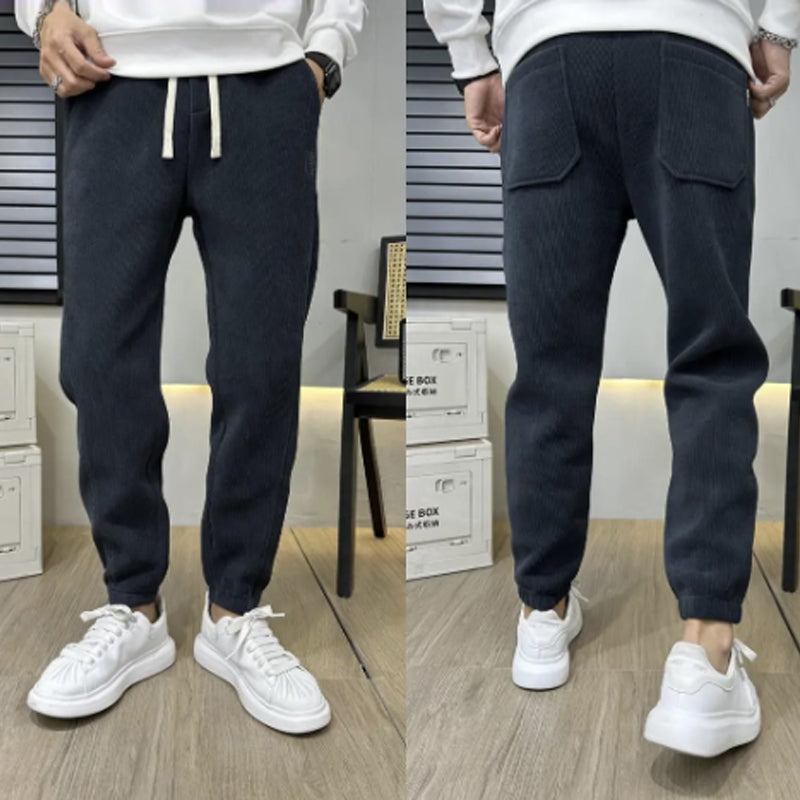 Men's Corduroy Loose Ankle Banded Pants(50% OFF)