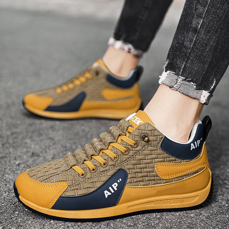 Fashion Casual Color-blocking Men's Shoes(50% OFF)