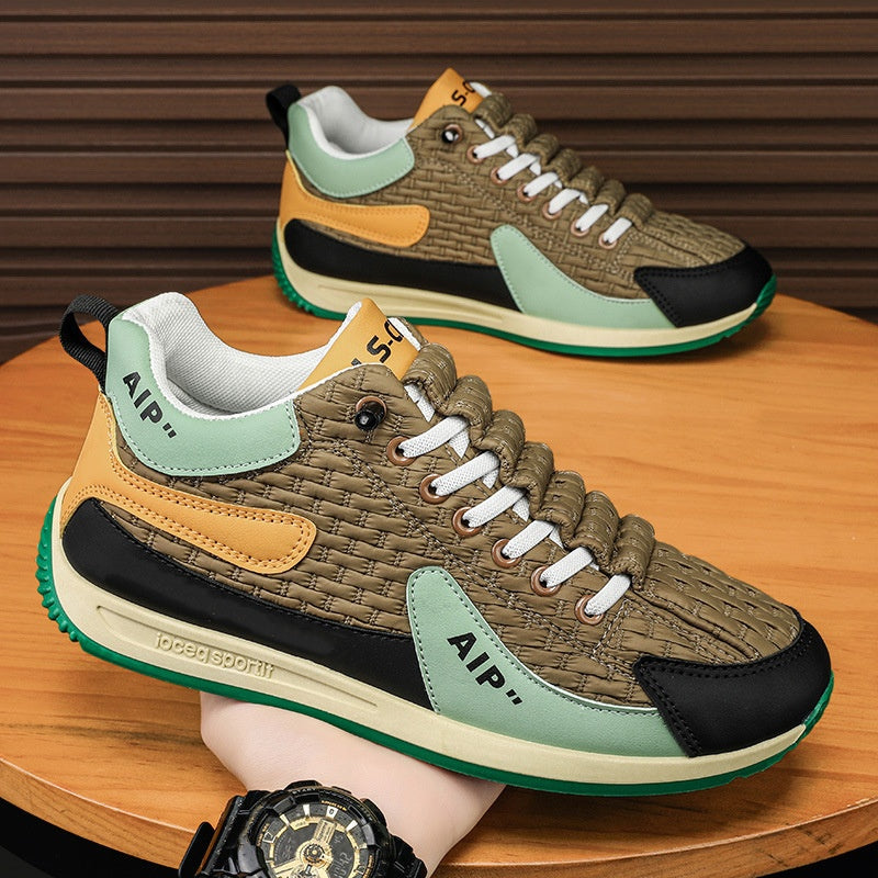 Fashion Casual Color-blocking Men's Shoes(50% OFF)