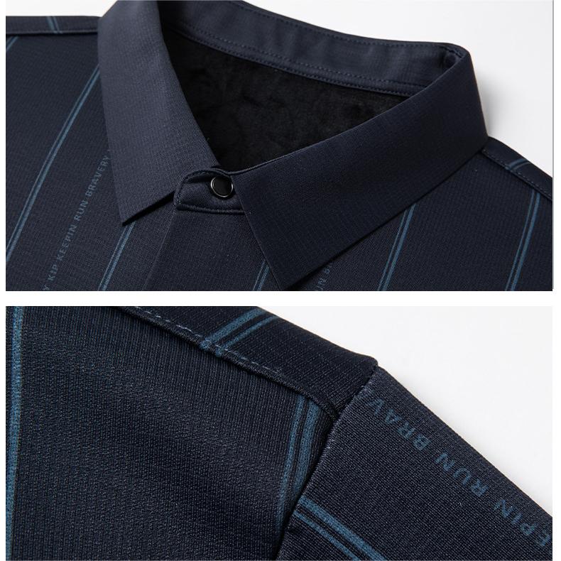 Men's Winter Padded Stretch Wrinkle-Free Shirt(50% OFF)