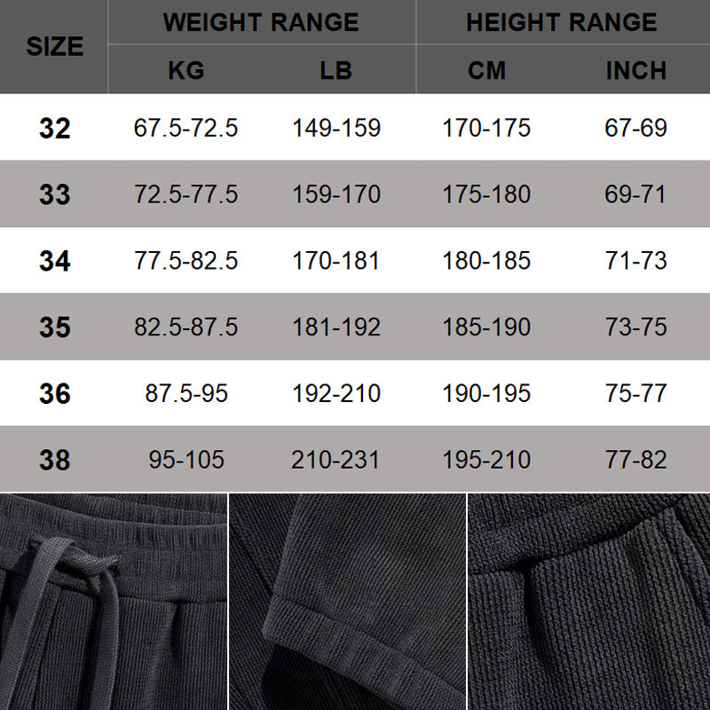 Men's Fashionable Versatile Cuffed Sweatpants(50% OFF)