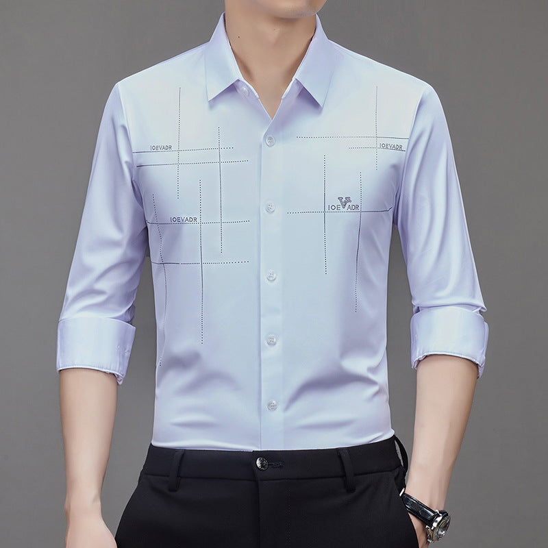 Men's Long Sleeve Wrinkle Resistant Shirt(50% OFF)