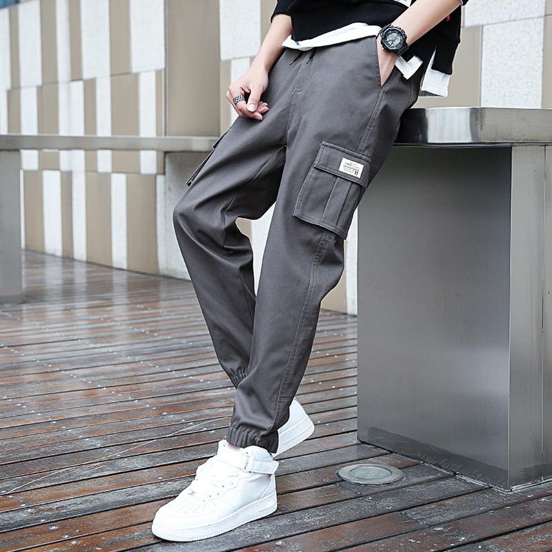 Men's Solid Color Casual Jogger Pants(50% OFF)