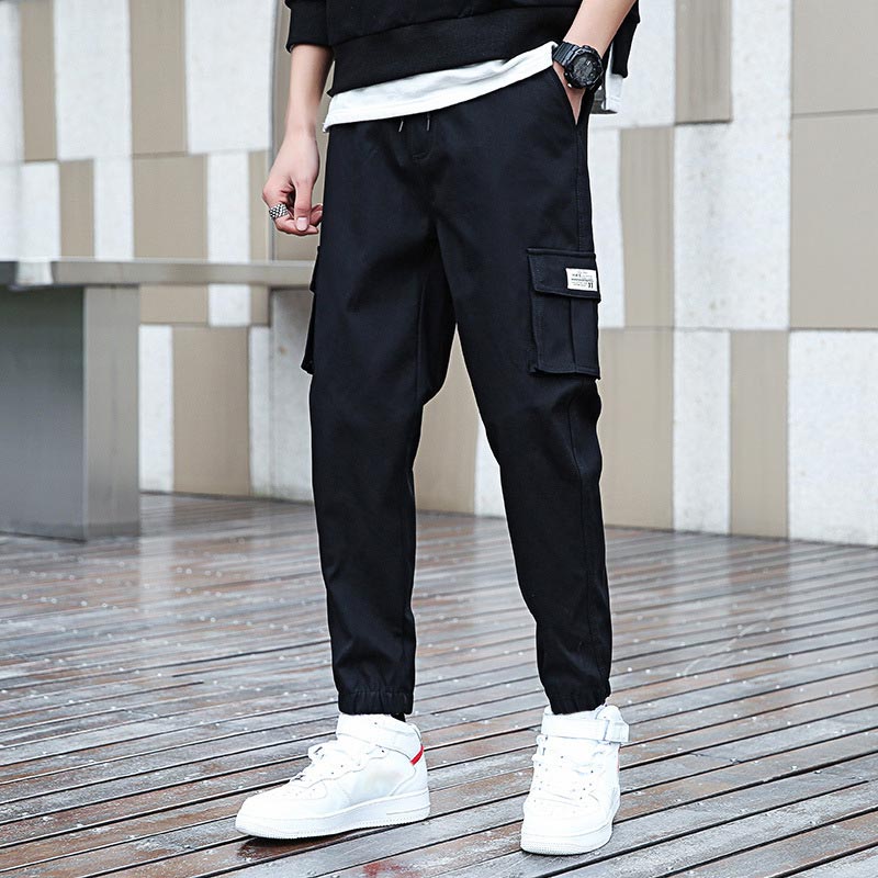 Men's Solid Color Casual Jogger Pants(50% OFF)