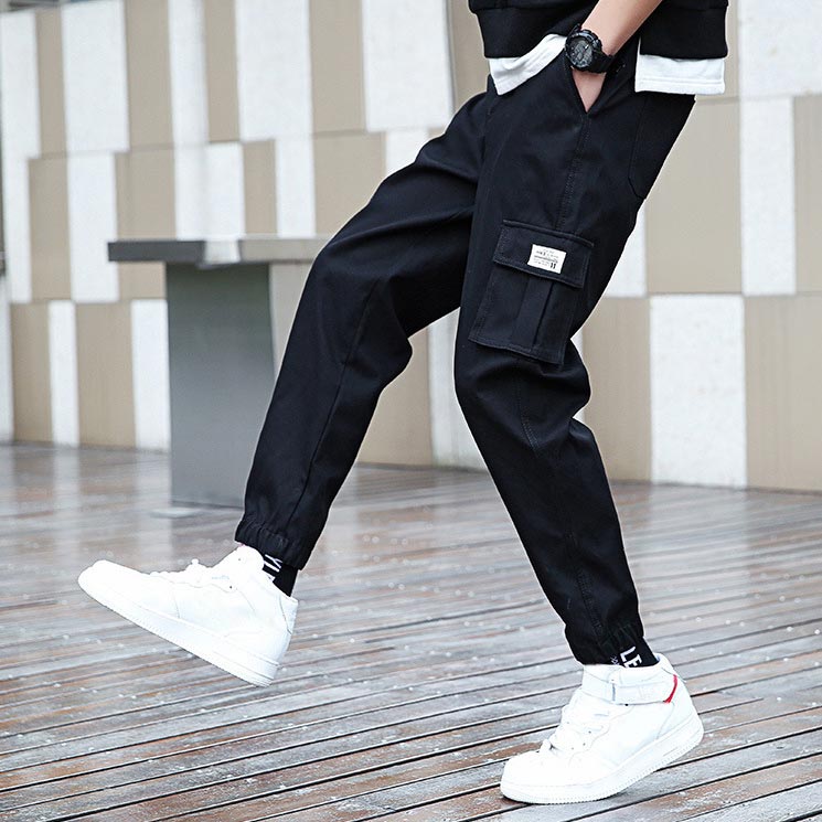 Men's Solid Color Casual Jogger Pants(50% OFF)