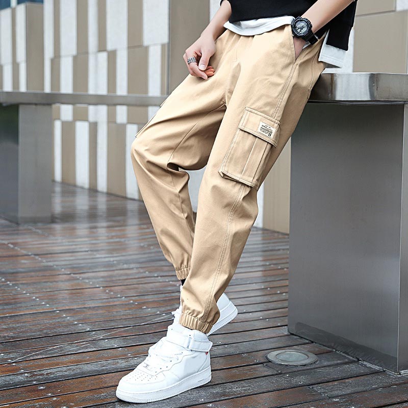 Men's Solid Color Casual Jogger Pants(50% OFF)