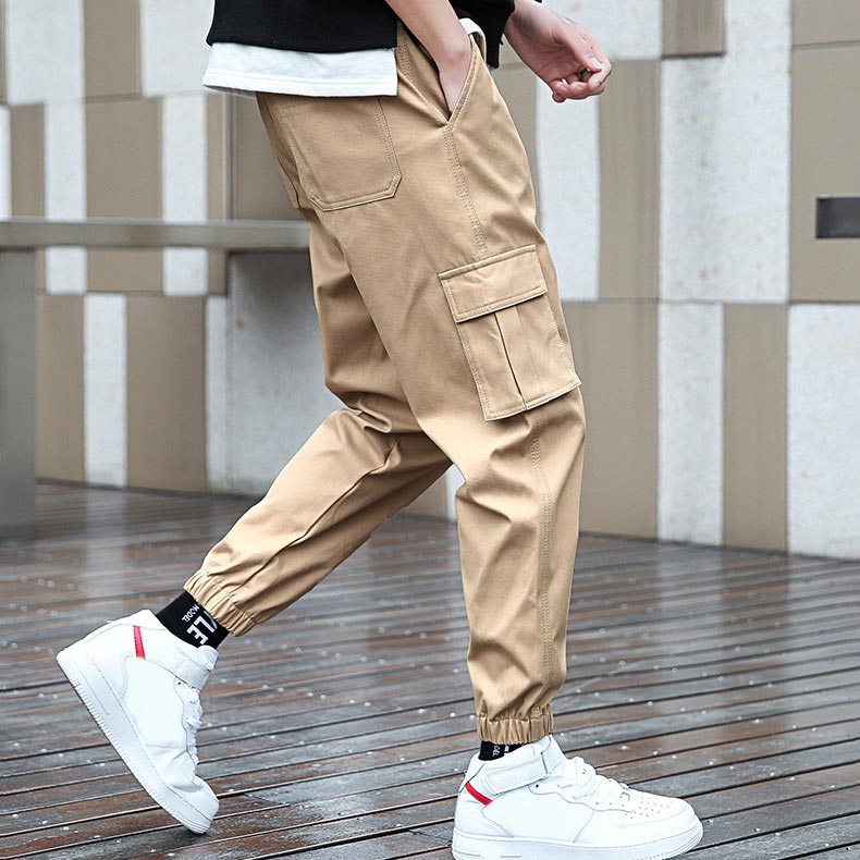 Men's Solid Color Casual Jogger Pants(50% OFF)