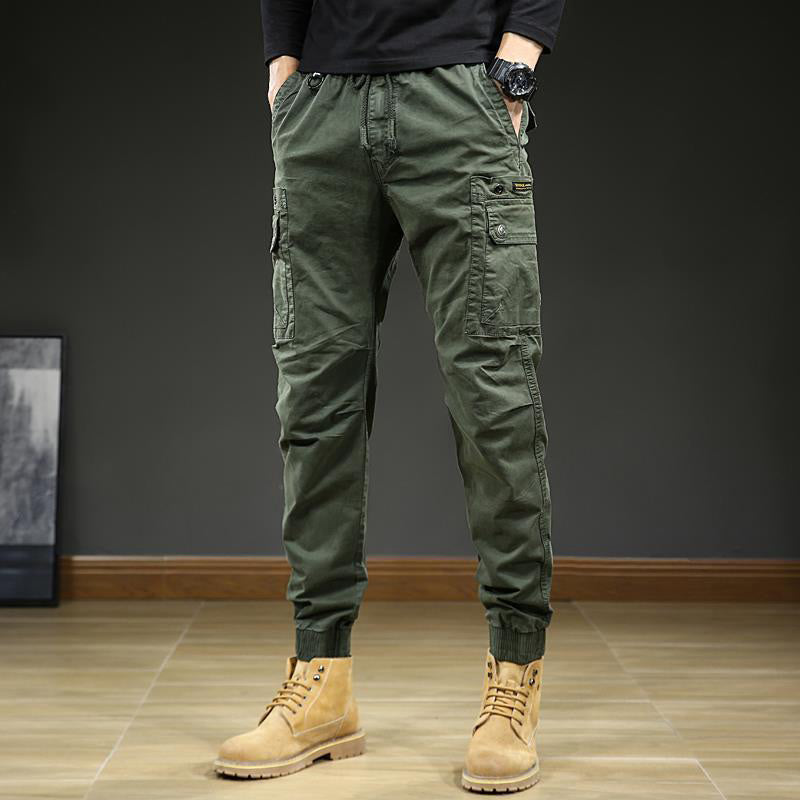 Men's Fashion Casual Multi-Pocket Tapered Sweatpants(50% OFF)