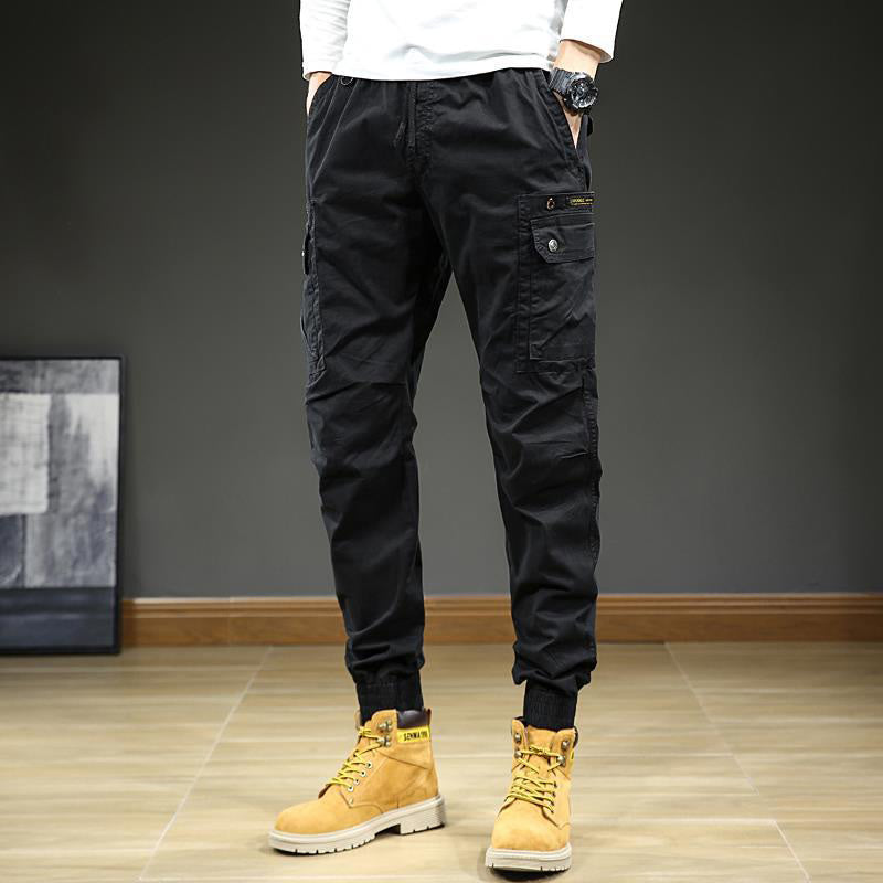 Men's Fashion Casual Multi-Pocket Tapered Sweatpants(50% OFF)