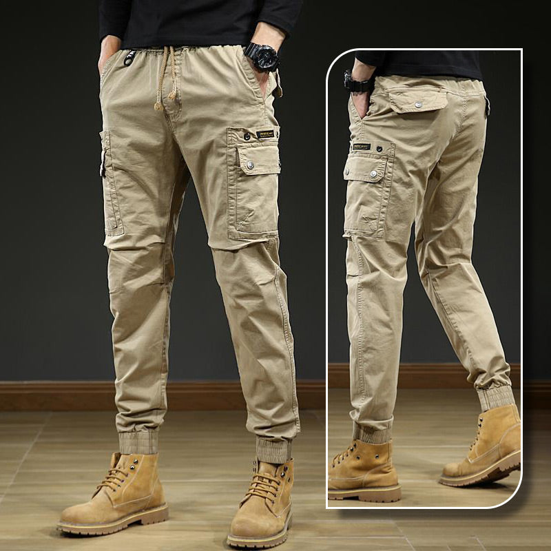 Men's Fashion Casual Multi-Pocket Tapered Sweatpants(50% OFF)