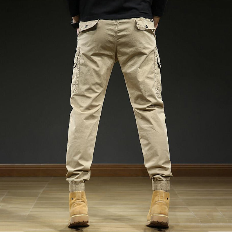 Men's Fashion Casual Multi-Pocket Tapered Sweatpants(50% OFF)