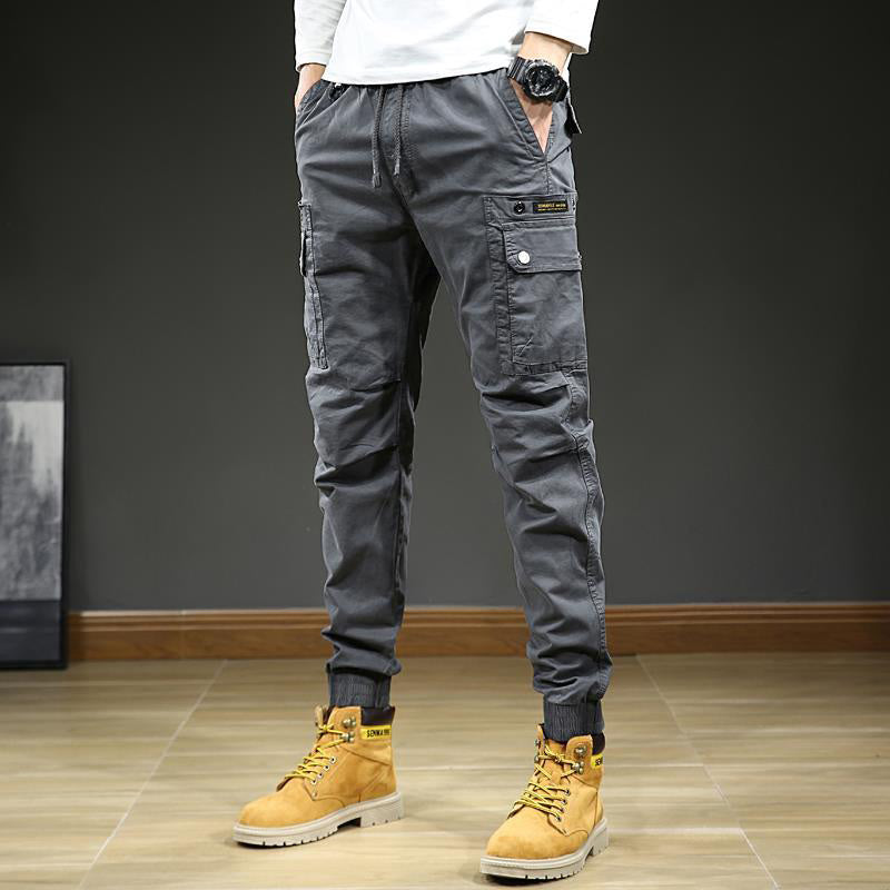 Men's Fashion Casual Multi-Pocket Tapered Sweatpants(50% OFF)