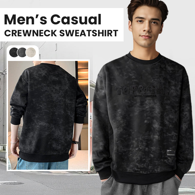 Men’s Casual Crewneck Sweatshirt