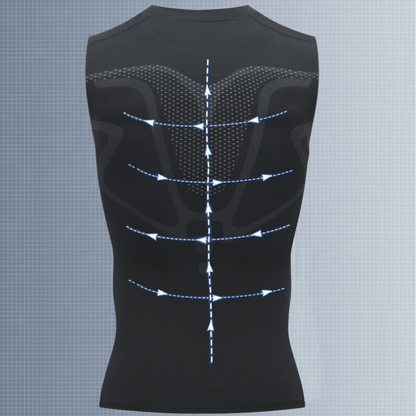 🔥 50% OFF NOW! 💪 Ionic Shaping Vest – Compression & Cooling – Body Contouring & Sleeveless – Invisible Under Clothes 🕶️